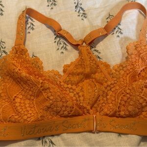 Victoria's Secret Orange Lace Bralette